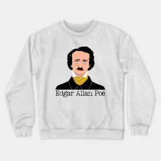 Edgar Allan Poe Picture Design Crewneck Sweatshirt